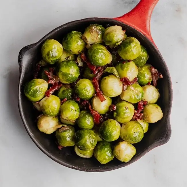 Spruitjes met spekjes