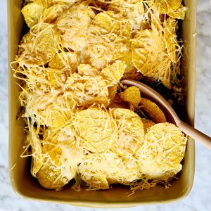 Andijvie nacho ovenschotel