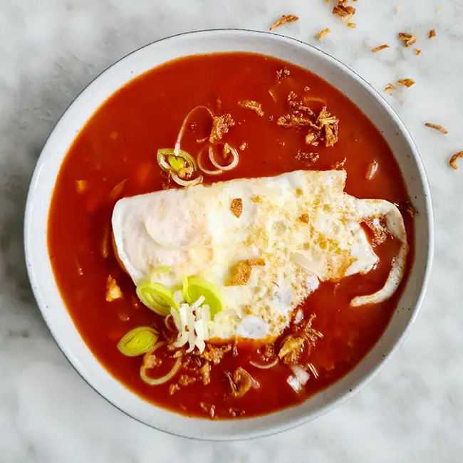 Chinese tomatensoep Chinese tomatensoep