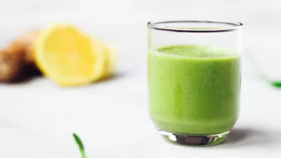 Gezonde shot | groene smoothie | powerdrankje