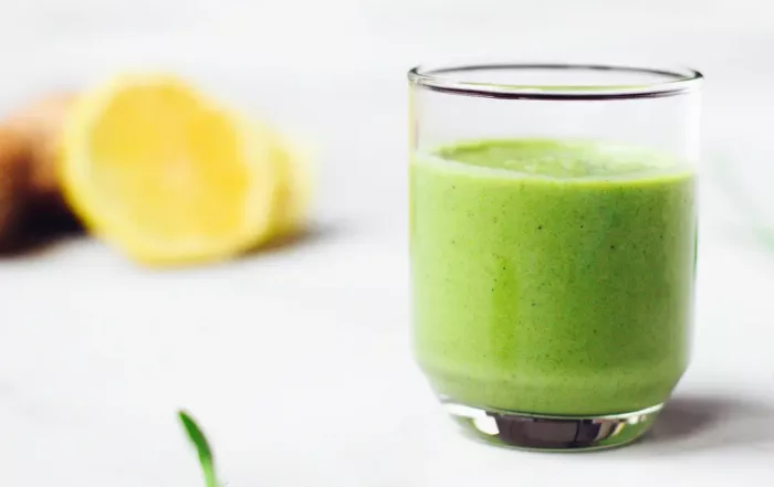 Gezonde shot | groene smoothie | powerdrankje