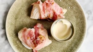 Kabeljauw met pancetta gourmet