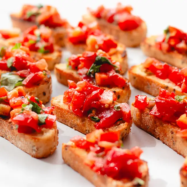 bruschetta-met-tomaat bruschetta met tomaat