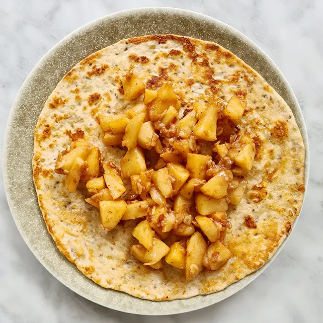 Appel en kaneel wrap maken Appel en kaneel wrap maken