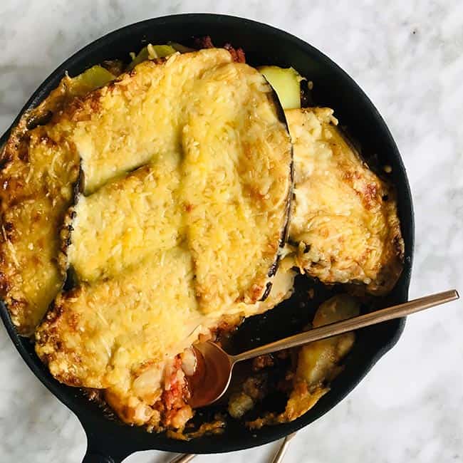 Moussaka simpel recept
