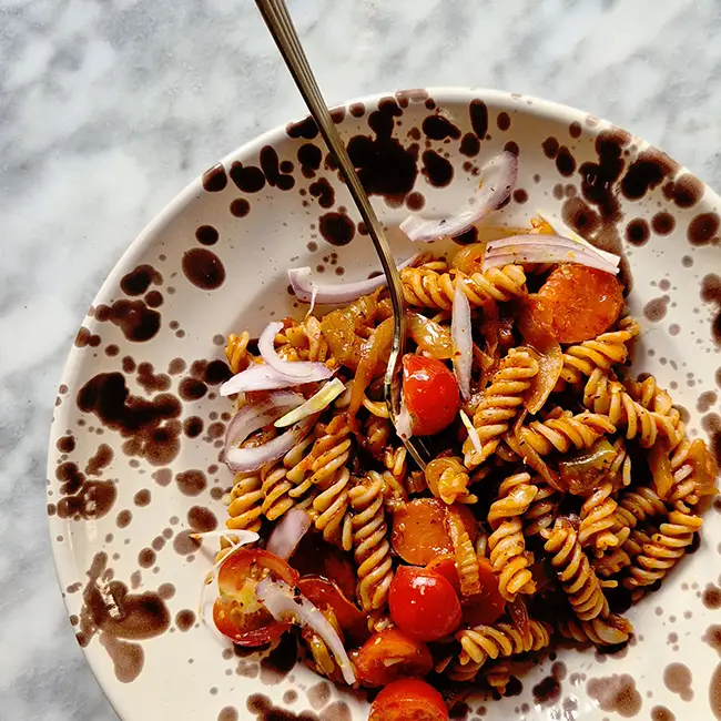 Simpel volkorenpasta recept Simpel volkorenpasta recept