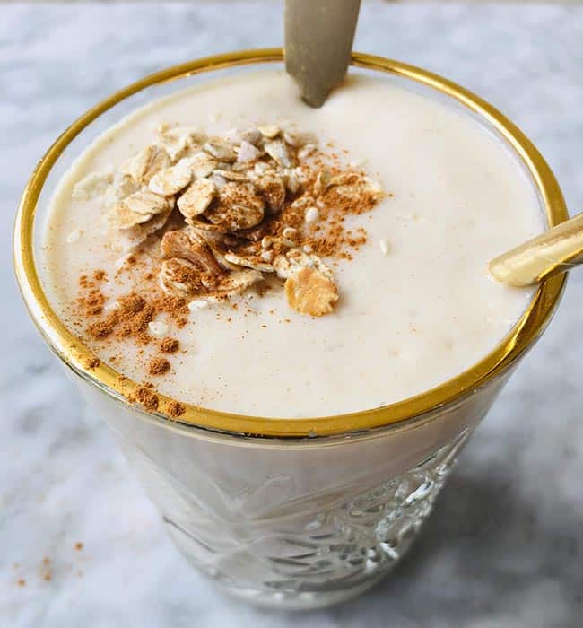 Peer kaneel smoothie simpel recept