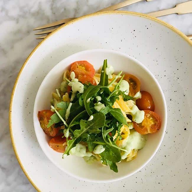 Pasta met pesto mascarponesaus simpel recept