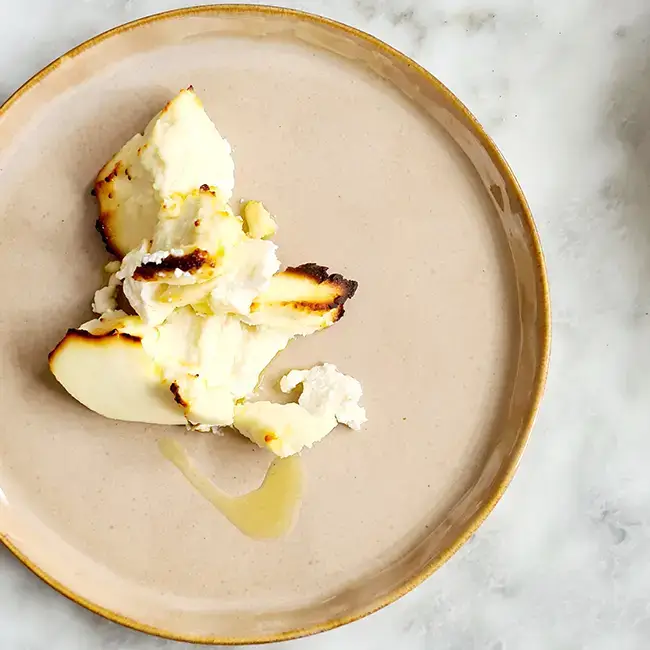 Gebakken ricotta