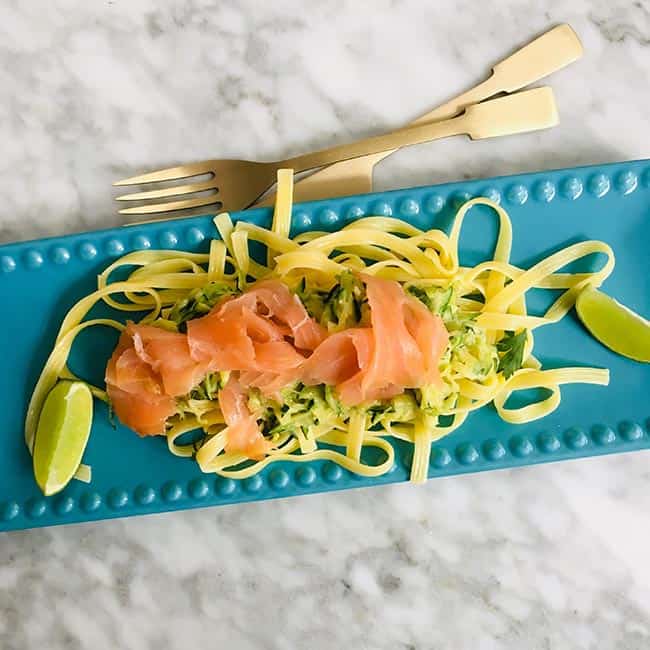 Pasta met courgettesaus Pasta met courgettesaus