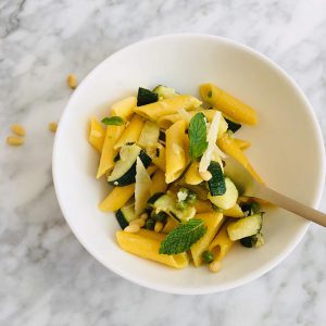 Pasta met groentesaus simpel recept