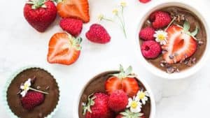 Simpele chocolademousse
