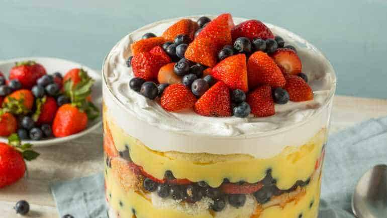 Trifle recept met cake