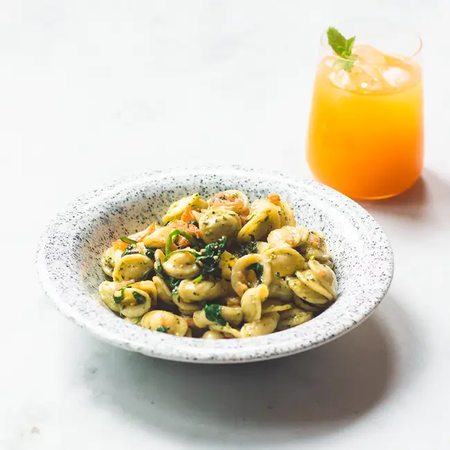 Pastasalade met zalm