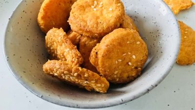 Kaaskoekjes met oude kaas