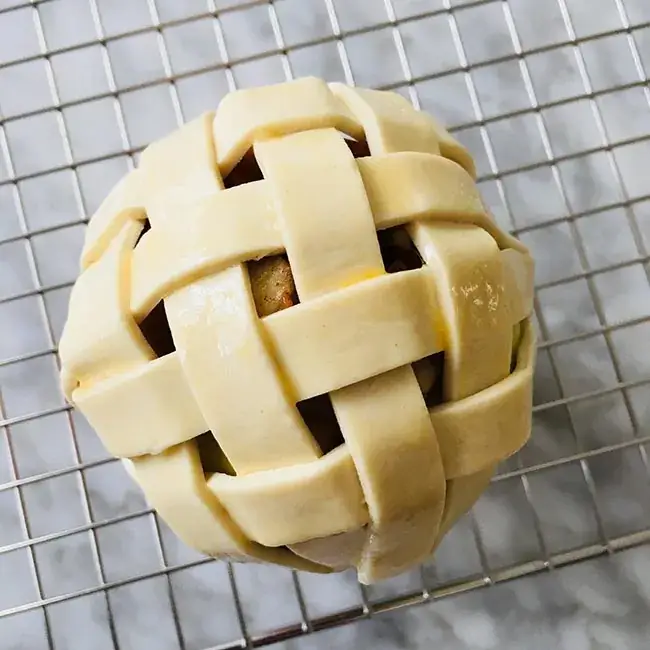 Gevulde appels met bladerdeeg