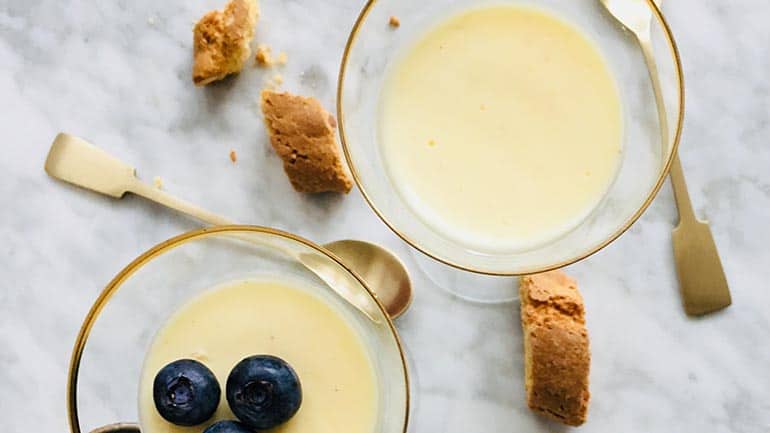 Lemon posset recept