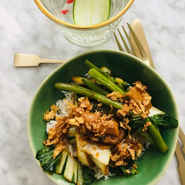 Tempeh marineren