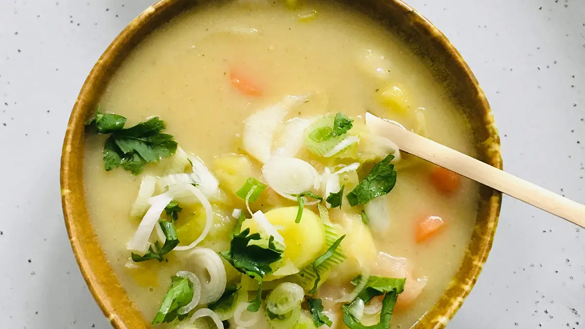 Vegetarische preisoep maken