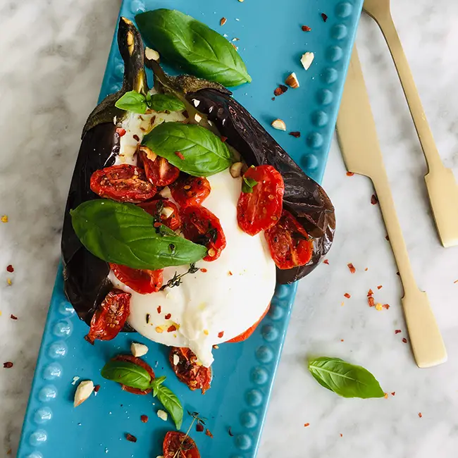 Aubergine poffen