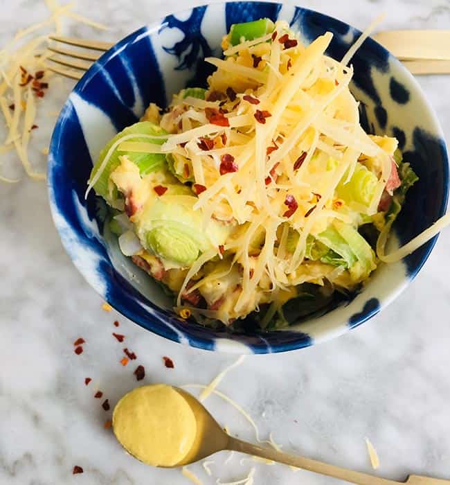 Preistamppot met oude kaas mosterd recept