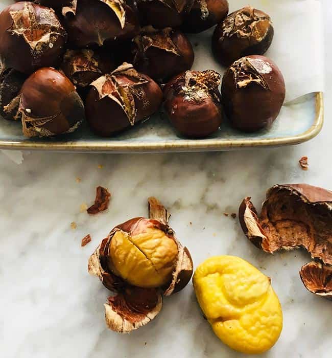 Kastanjes poffen doe je zo recept