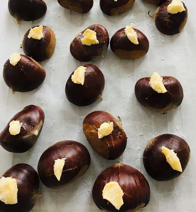 Kastanjes poffen simpele recept