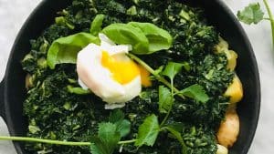 Boerenkool uit de koekenpan recept