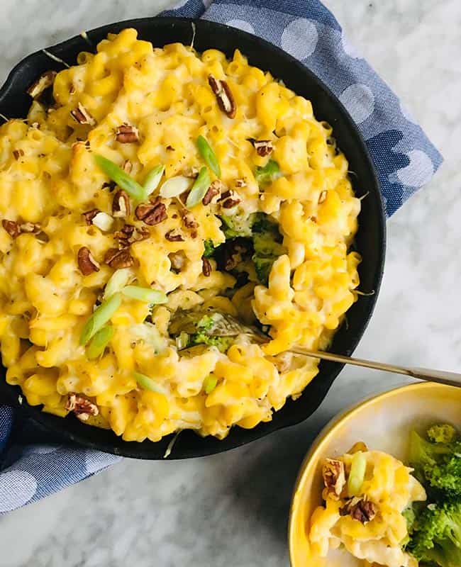 Pasta met bechamelsaus en broccoli recept