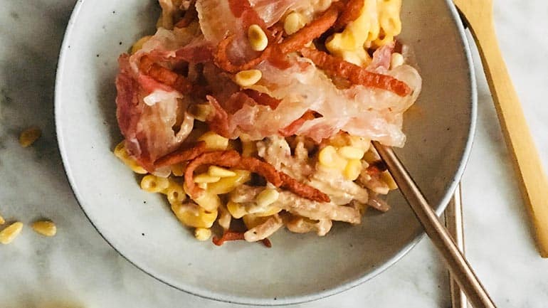 Pasta carbonara met spek recept