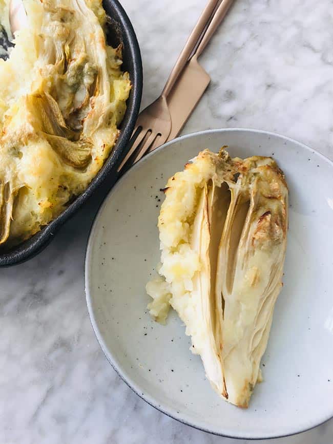 Witlof ovenschotel met bloemkool recept