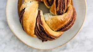 Snelle babka van bladerdeeg recept