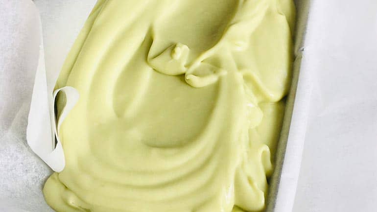 Zelf avocado ijs maken