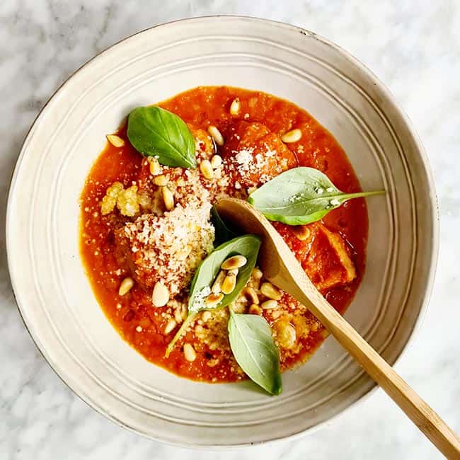 Italiaanse tomatensoep recept