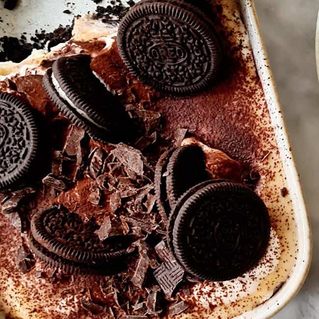 Oreo laagjes toetje