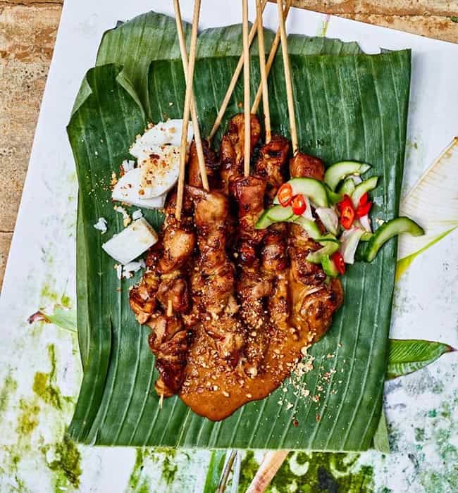 Sate ayam klassieke kipsate van Vanja