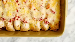 Wraps met gehakt uit de oven recept