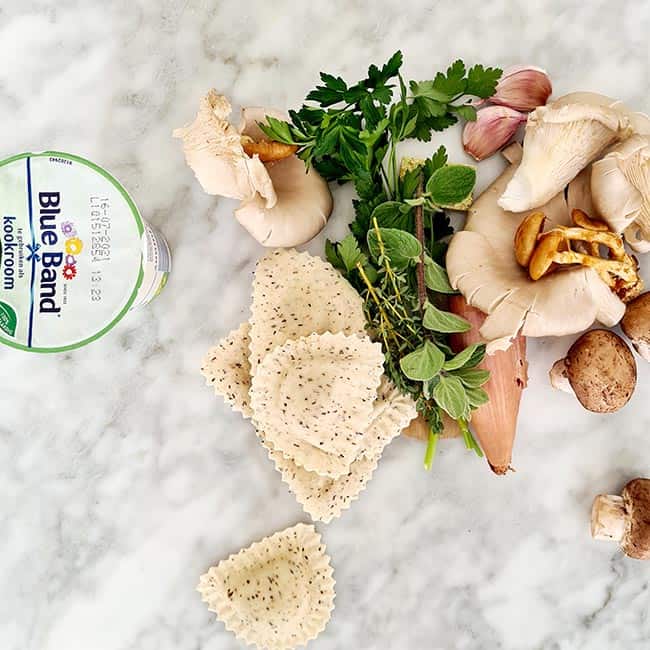 Plantaardige champignonroomsaus maken Plantaardige champignonroomsaus maken