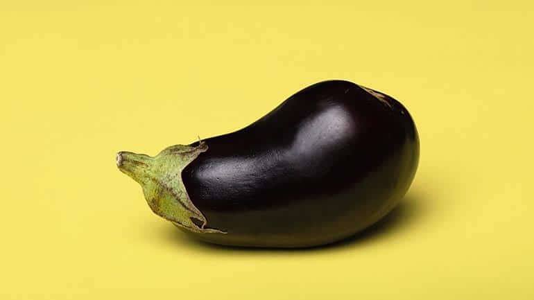 Aubergine en Courgette een lekker duo