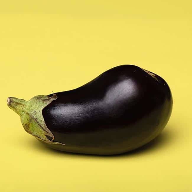 Aubergine en Courgette