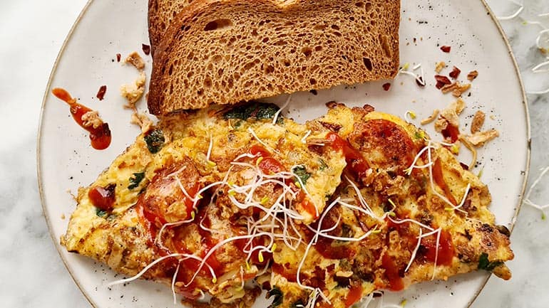 Tomaten omelet