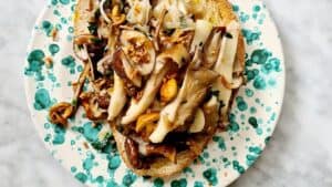 Gebakken paddenstoelen recept