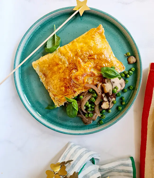 Wellington met paddestoelen uit de airfryer Wellington met paddestoelen uit de airfryer