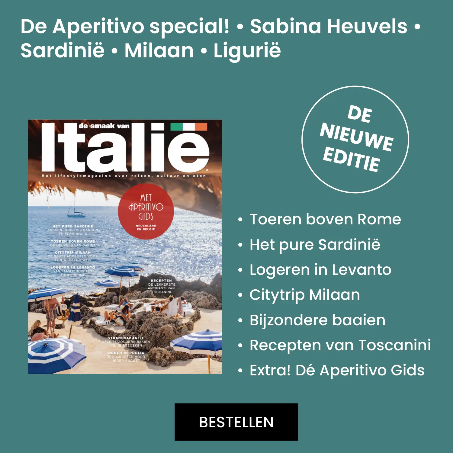 De Smaak van Italie editie mei juni 2026