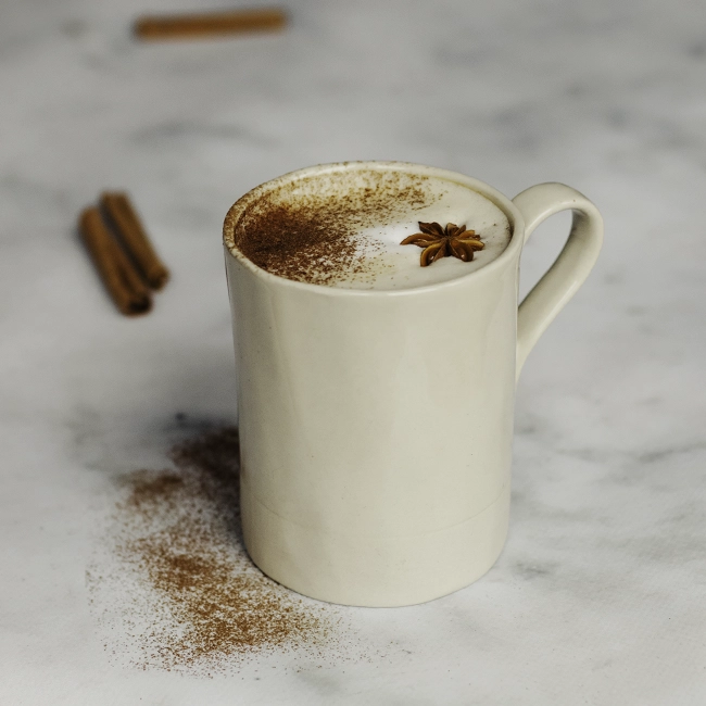 Masala chai latte
