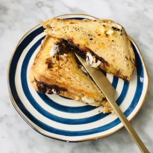 Zoete tosti met banaan