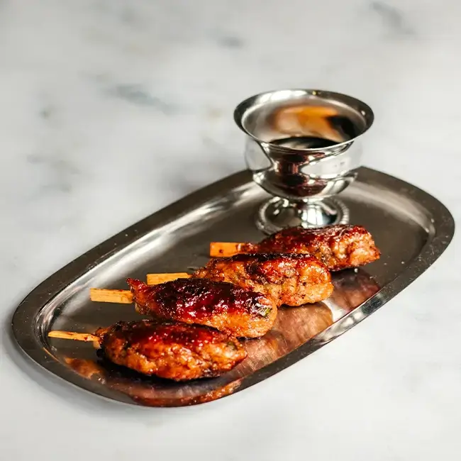 Japanse kipspiesjes Japanse kipspiesjes