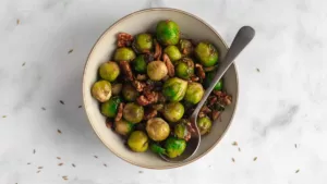 Spruitjes met miso bijgerecht
