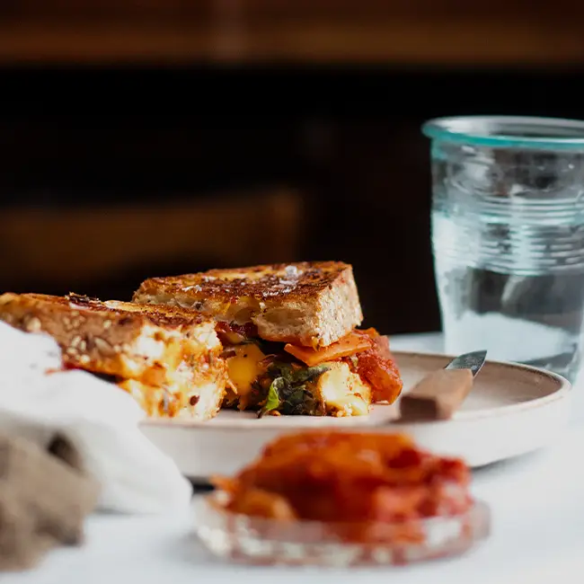 Tosti_met_kimchi Kimchi tosti