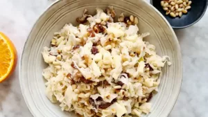 Zuurkoolsalade met sinaasappel